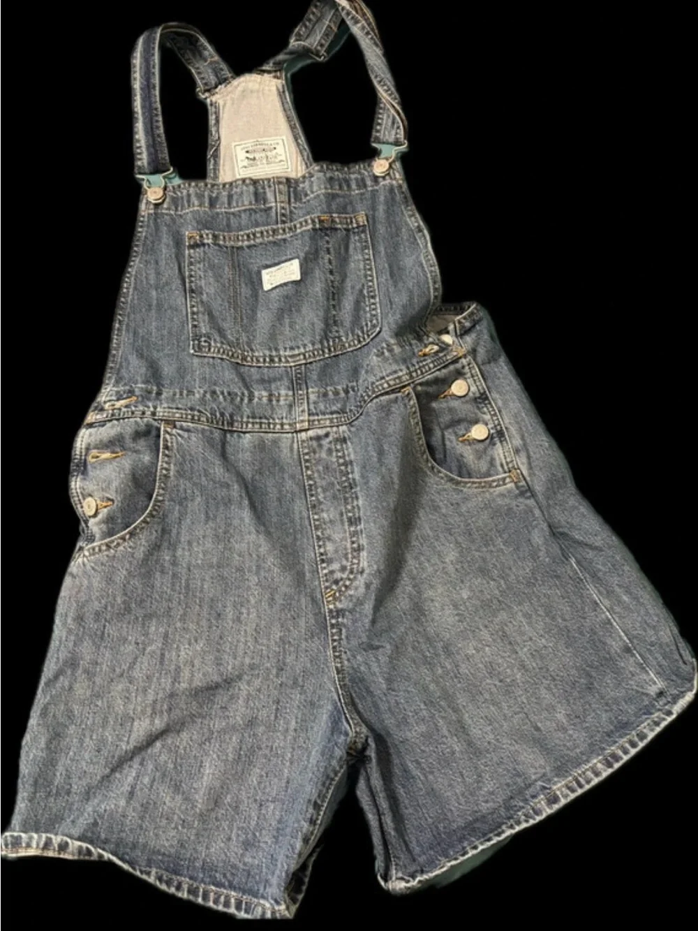 Levi Strauss & Co Two Horse Brand Short Overalls Women’s Medium